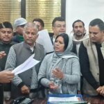 वन्यजीवों के बढ़ते आतंक पर कांग्रेस का धरना