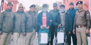 लाखों की चरस के साथ दो को धर दबोचा पुलिस ने