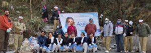 नंदाप्रयाग में संत निरंकारी मिशन ने चलाया सफाई अभियान