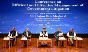भारत सरकार द्वारा मुकदमेबाजी के कुशल और प्रभावी प्रबंधन पर सम्मेलन