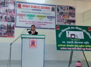 अंतरविद्यालयी वाद-विवाद प्रतियोगिता में आर्मी पब्लिक स्कूल ने बाजी मारी