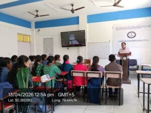 नंदानगर महाविद्यालय में अम्बेडकर वृतचित्र का प्रदर्शन