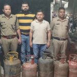 डीएम सविन बंसल के निर्देशन में काली बस्ती सहस्त्रधारा रोड पर छापेमारी; 7 सिलेंडर जब्त