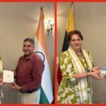 उत्तराखण्ड की संस्कृत विरासत ने खींचा अंतरराष्ट्रीय ध्यान, लिथुआनिया की राजदूत डायना मिकेविचिएने से मिले संस्कृत सचिव दीपक कुमार