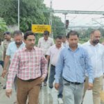 कोटद्वार में निर्माणाधीन नए रेलवे स्टेशन का अपर मंडल रेल प्रबंधक ने किया निरीक्षण