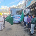 दीन दयाल मातृ-पितृ योजना का पहला दल गंगोत्री धाम के लिए रवाना