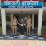 झबरेड़ा पुलिस ने 52 टेट्रा पैक देशी शराब के साथ देवेंद्र को किया गिरफ्तार
