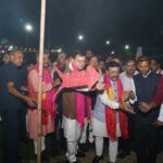 मुख्यमंत्री पुष्कर सिंह धामी ने हिंदू नेशनल कॉलेज में किया रावण दहन
